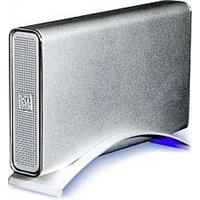 Icy Box IB-361St-US-BL silver 3.5 with Blue LED Light