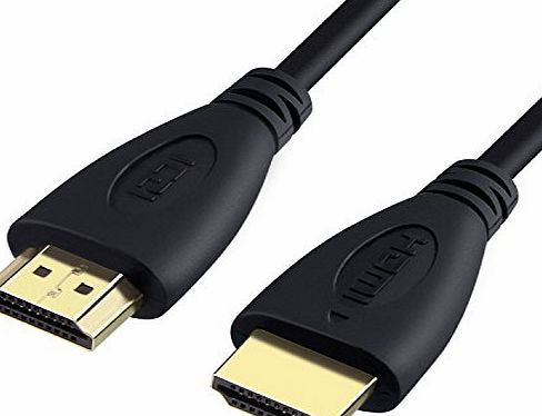 ICZI HDMI Cable, ICZI 6ft High-Speed Gold-Plated HDMI HDTV Cable , Supports Ethernet, 3D, 4K and Audio Return