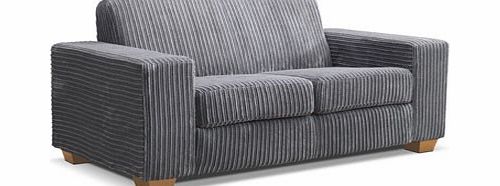 Ideal Grey 2 Seater Jumbo Cord Sofa