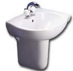 Ideal Standard Space Offset Washbasin Right Hand 1 Taphole (E7132)