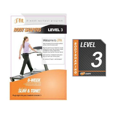 iFit Body Shaping Treadmill Workout SD Card - Level 3