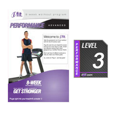 Performance Treadmill Workout SD Card -