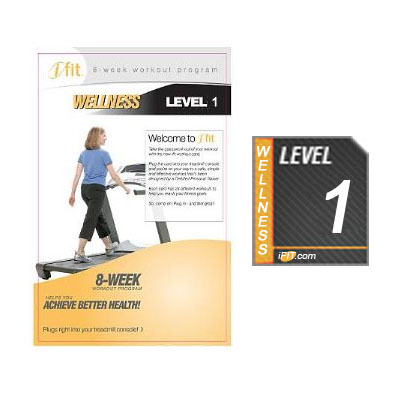 iFit Wellness Treadmill Workout SD Card - Level 1