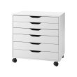 Ikea ALEX Drawer Unit On Castors