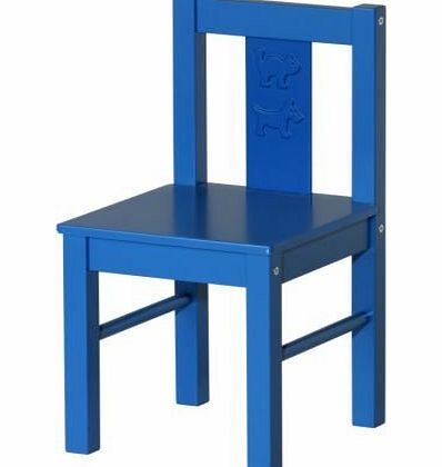 Ikea  Kritter Childs Chair Blue