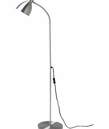  LERSTA - Reading/floor lamp, aluminium