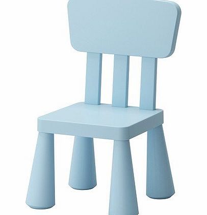 Ikea  MAMMUT - Childrens chair, light blue