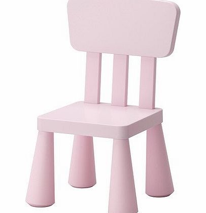 Ikea  MAMMUT - Childrens chair, light pink