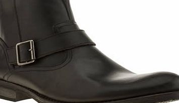 Ikon Black Officer Strap Boots