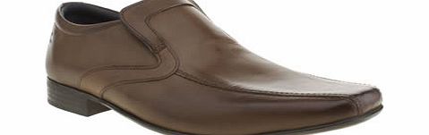 Ikon Dark Brown English Tram Slip Shoes