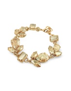 Retro Swarovski Crystal Gold Plated Bracelet