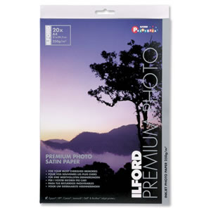 Ilford Premium Photo Paper Satin 250gsm 100