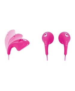 iLuv Bubblegum In-Ear Headphones - Pink