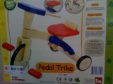 Colourful Wooden Pedal Trike
