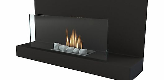Imagin Alden Bioethanol Fireplace, Midnight Black