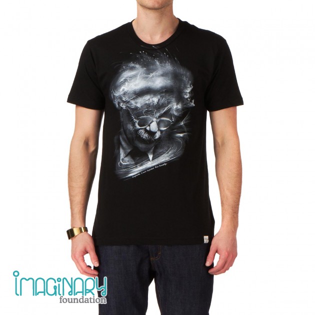 Mens Imaginary Foundation Albert T-Shirt - Black