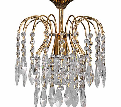 Impex Anastasia Chandelier, Gold