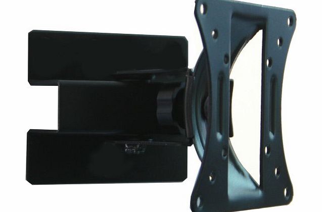 LED / LCD / Plasma / 3D HD TV Wall Bracket Universal Mount 10 inch - 24 inch Tilt up down 15 degrees VESA 200 x 200 Support up to 20kgs (44lbs) - Colour Black