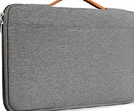 Inateck 14 Inch Laptop Bag Case Cover Sleeve Ultrabook Netbook Carrying Case for 14 ThinkPad, Dell Inspiron, Toshiba Satellite, HP Chromebook 14, ASUS and More, Dark Gray