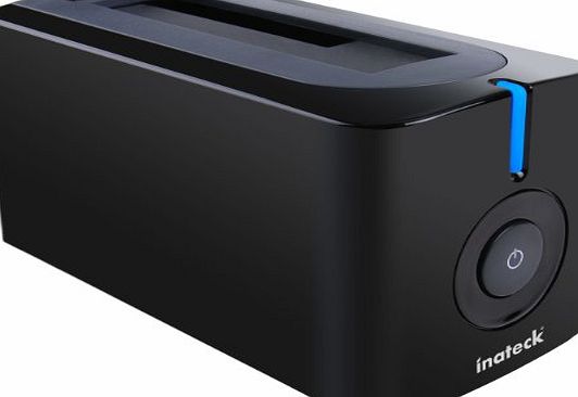 Inateck USB 3.0 Hard Drives Docking Station for 2.5 Inch and 3.5 Inch HDD SSD SATA (SATA I / II / III), Support UASP and 10TB Drives, Optimized for SSD