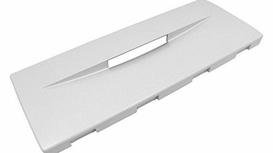 Fridge Freezer Drawer Front Panel / Cover Flap (White)