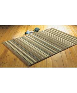 Infinity Stripe Brown Rug - Home Delivery Only