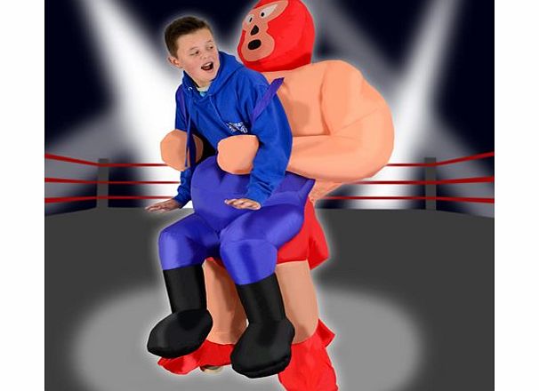 Inflatable Mexican Wrestler Costume