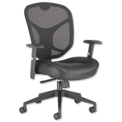 Influx Amaze Mesh Task Chair Leather