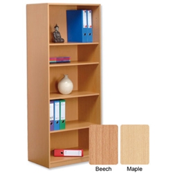 Basics Standard Bookcase Tall Maple