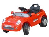 Red Battery Powered Ride On Mini Cooper with Full Function Remote Control