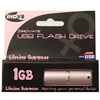 Inov8 Pink 1GB USB and#39;Lipstickand39; Pen Drive