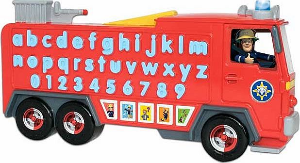 Fireman Sam jupiters alphabet rescue