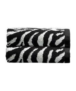 Collection Animal Print Pair of Hand Towels