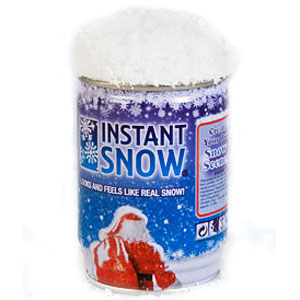 Instant Snow In A Can