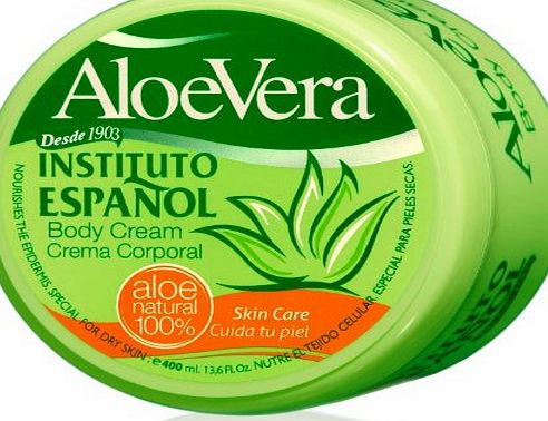 Instituto Espanol 400ml Aloe Vera Hand and Body Cream