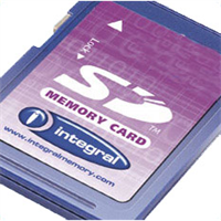 integral - Flash memory card - 1 GB - SD Memory