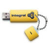 Integral 1GB Yellow and#39;Splashand#39; Pen Drive