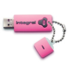 Integral 2GB Pink and#39;Splashand#39; Pen Drive