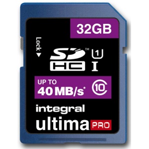 Integral 32GB Ultima Pro SDHC 40 MB/s - Class 10
