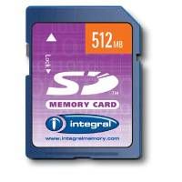 INTEGRAL 512MB SECURE DIGITAL CARD