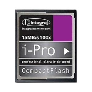 Integral 8GB 100X i-Pro Compact Flash Card