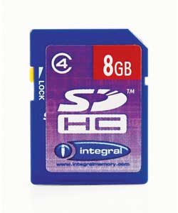 Integral 8GB SDHC Memory Card