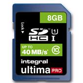 8GB SDHC UltimaPro Memory Card class 10