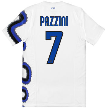 Inter Milan Nike 2010-11 Inter Milan Nike Away Shirt (Pazzini 7)