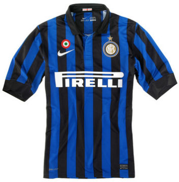 Nike 2011-12 Inter Milan Home Nike Football Shirt