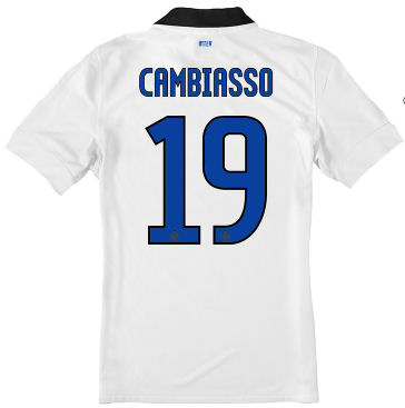 Nike 2011-12 Inter Milan Nike Away Shirt (Cambiasso 19)