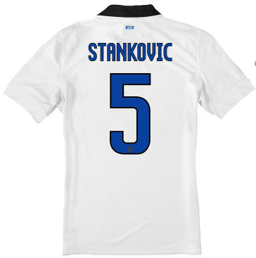 Inter Milan Nike 2011-12 Inter Milan Nike Away Shirt (Stankovic 5)