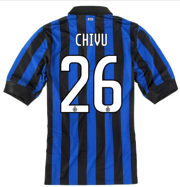 Inter Milan Nike 2011-12 Inter Milan Nike Home Shirt (Chivu 26)
