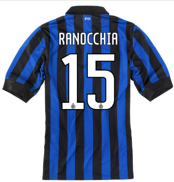 Nike 2011-12 Inter Milan Nike Home Shirt (Ranocchi 15)