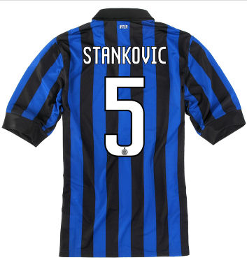 Nike 2011-12 Inter Milan Nike Home Shirt (Stankovic 5)